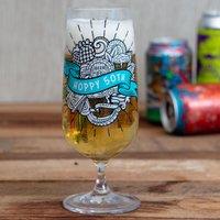 Boxer Gifts Men's 50th Birthday' Craft Beer Glass in Clear