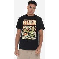 Hulk Men's Rage T-Shirt Black | Size: XL