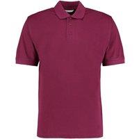 Kustom Kit Men's Klassic Superwash Short Sleeve Polo Shirt in Burgundy | Size: XL