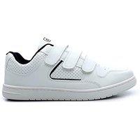 Dek Men's Charing Cross Touch Fastening Trainers in White | Size: 7