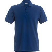 Kustom Kit Men's Klassic Heavyweight Slim Fit Polo in Royal | Size: XS