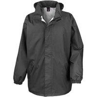 Result Men's Core Midweight Waterproof Windproof Jacket in Black | Size: Medium
