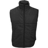 Result Men's Core Bodywarmer Water Repellent Windproof Jacket in Black | Size: Small