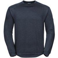 Russell Men's Workwear Crew Neck Set In Sweatshirt Top in Navy | Size: XS