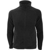 Result Men's Core Micron Anti Pill Fleece Jacket in Black | Size: Medium