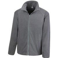 Result Men's Core Micron Anti Pill Fleece Jacket in Charcoal | Size: Small