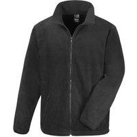 Result Men's Core Fashion Fit Outdoor Fleece Jacket in Black | Size: Large