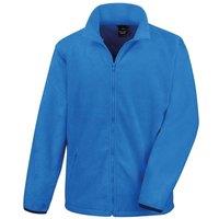 Result Men's Core Fashion Fit Outdoor Fleece Jacket in Blue | Size: Medium