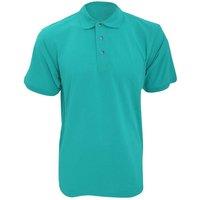 Kustom Kit Men's Workwear Short Sleeve Polo Shirt in Turquoise | Size: 3XL