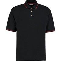 Kustom Kit Men's St. Mellion Short Sleeve Polo Shirt in Black | Size: XS