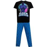 Marvel Men's Mens Black Panther Pyjamas in Blue | Size: Large