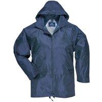 Portwest Men's Classic Rain Jacket (S440) in Navy | Size: Small