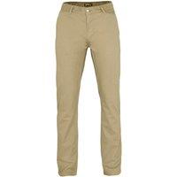 Asquith & Fox Men's Classic Casual Chinos Trousers in Natural | Size: Large