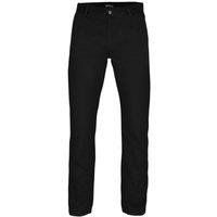 Asquith & Fox Men's Classic Casual Chinos Trousers in Black | Size: 3XL