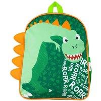 Harry Bear Men's Dinosaur Roar Backpack in Green