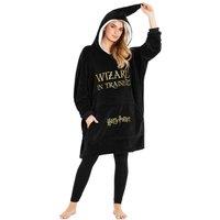 Harry Potter Men's Oversize Poncho in Black