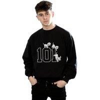 Disney Men's 101 Dalmatians 101 Doggies Sweatshirt in Black | Size: XL