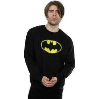 DC Comics Men's Batman Logo Sweatshirt in Black | Size: Medium