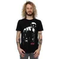 Star Wars Men's Rogue One K-2SO T-Shirt in Black | Size: XL