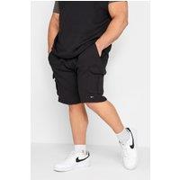 BadRhino Men's Jogger Shorts in Black | Size: Large