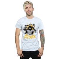 DC Comics Men's Batman TV Series Nananana T-Shirt in Grey | Size: Small