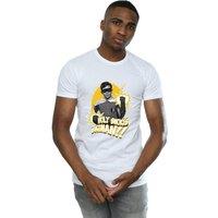 DC Comics Men's Batman TV Series Robin Holy Smokes T-Shirt in White | Size: Small