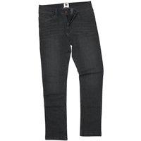 AWDis Men's So Denim Leo Straight Fit Jeans in Black | Size: 34R