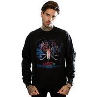 A Nightmare On Elm Street Men's Dream Warriors Sweatshirt in Black | Size: Small