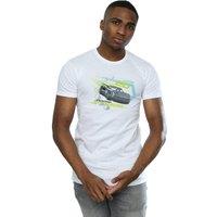 Disney Men's Cars Jackson Storm T-Shirt in White | Size: Small