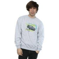 Disney Men's Cars Jackson Storm Sweatshirt in Grey | Size: Small