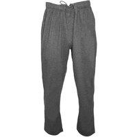 D555 Men's Rory Fleece Lightweight Kingsize Jogging Bottoms in Grey | Size: 7XL