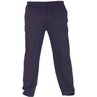 D555 Men's Rory Fleece Lightweight Kingsize Jogging Bottoms in Navy | Size: 7XL