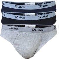 D555 Men's London Kingsize Briefs (Pack of 3) in Black | Size: 3XL