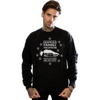 National Lampoon's Christmas Vacation Men's Eat My Dust Sweatshirt in Black | Size: XL