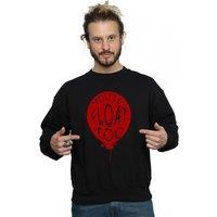 IT Men's Pennywise Youll Float Too Sweatshirt in Black | Size: Medium