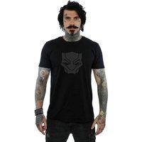 Marvel Men's Black Panther Black On Black T-Shirt | Size: 3XL