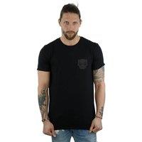Marvel Men's Black Panther Black On Black Chest Print T-Shirt | Size: 3XL