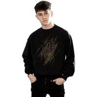 Marvel Men's Black Panther Gold Head Sweatshirt | Size: XL