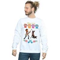 Disney Men's Coco Miguel Logo Sweatshirt in White | Size: XL
