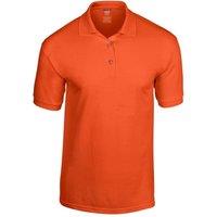 Gildan Men's Adult DryBlend Jersey Short Sleeve Polo Shirt in Orange | Size: 3XL