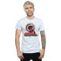Marvel Men's Deadpool Upside Down T-Shirt in Grey | Size: 3XL