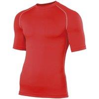 Rhino Men's Sports Base Layer Short Sleeve T-Shirt in Red | Size: XS