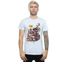 Marvel Men's Deadpool Merchandise Royalties T-Shirt in Grey | Size: 3XL