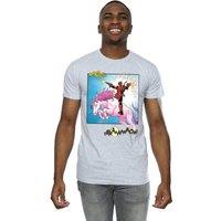 Marvel Men's Deadpool Hey You T-Shirt in Grey | Size: 3XL