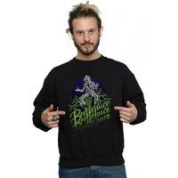 Beetlejuice Men's Faded Pose Sweatshirt in Black | Size: 2XL