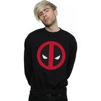 Marvel Men's Deadpool Large Clean Logo Sweatshirt in Black | Size: 2XL
