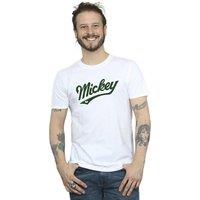 Disney Men's Mickey Mouse Bold T-Shirt in White | Size: Medium