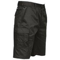 Portwest Men's Combat Shorts in Black | Size: Medium
