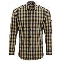 Premier Men's Mulligan Check Long Sleeve Shirt | Size: 3XL