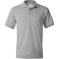 Gildan Men's Adult DryBlend Jersey Short Sleeve Polo Shirt in Grey | Size: 3XL